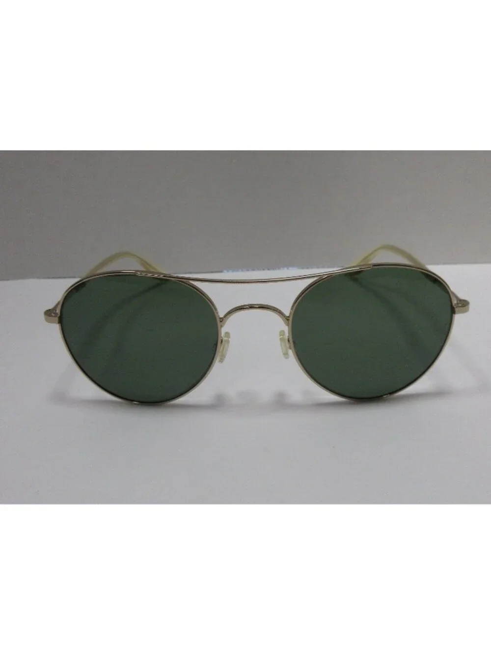 Barton Perreira Sunglasses Green Aviator Rounded Dalziel 50-22-145 NEW